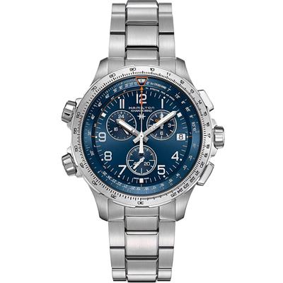 Hamilton H77922141 Khaki Aviation X-Wind Gmt Chrono Erkek Saati