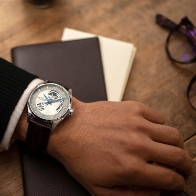 Hamilton Jazzmaster H32705521 Open Heart Auto Erkek Saati