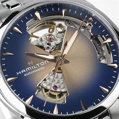Hamilton Jazzmaster Open Heart 36mm Kadın Saati H32215101 