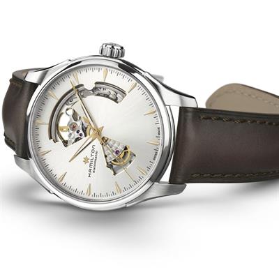 Hamilton Jazzmaster Open Heart Auto 40mm Erkek Saati H32675551 