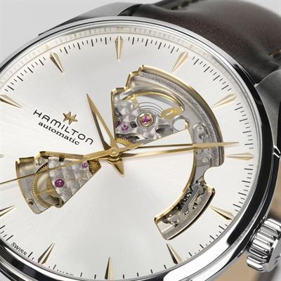 Hamilton Jazzmaster Open Heart Auto 40mm Erkek Saati H32675551 
