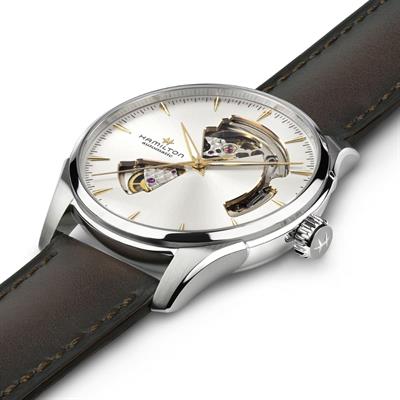 Hamilton Jazzmaster Open Heart Auto 40mm Erkek Saati H32675551 