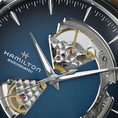 Hamilton Jazzmaster Open Heart Auto H32675540 Erkek Saati
