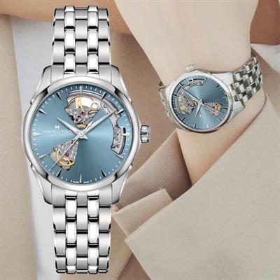 Hamilton Jazzmaster Open Heart Auto H32215140 Kadın Kol Saati