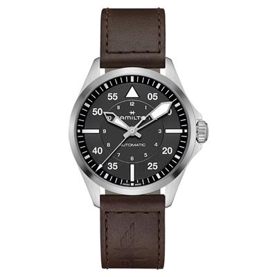 Hamilton Khaki Aviation Khaki Pilot Auto 39mm Erkek Kol Saati H76305530