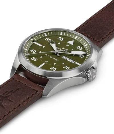 Hamilton Khaki Aviation Pilot Day Date Auto H64635560 Erkek Saati
