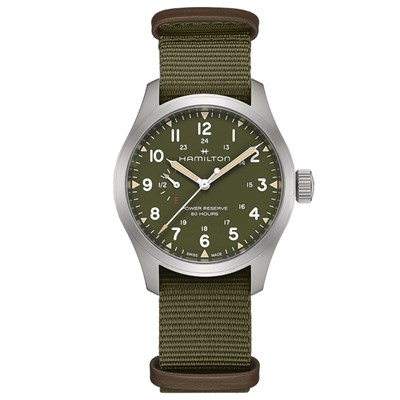 Hamilton Khaki Field Power Reserve H69509960 40mm Erkek Saati