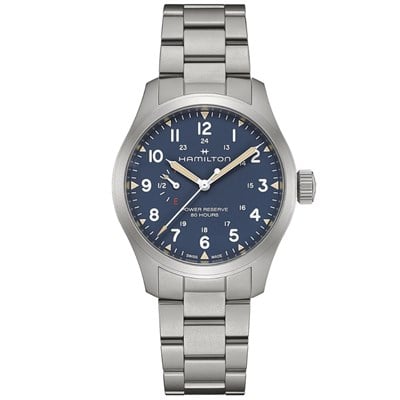 Hamilton Khaki Field Power Reserve H69509140 40mm Erkek Saati