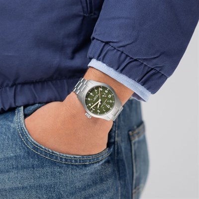 Hamilton Khaki Field Power Reserve H69509160 40mm Erkek Kol Saati