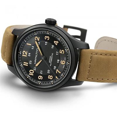 Hamilton Khaki Field Titanium Auto H70665533 Erkek Saati