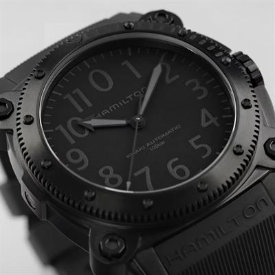 Hamilton Khaki Navy Belowzero Auto Titanium 46 mm  H78505330