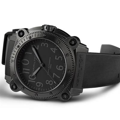 Hamilton Khaki Navy Belowzero Auto Titanium 46 mm  H78505330