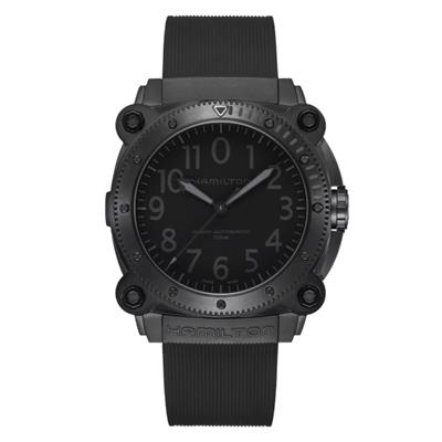 Hamilton Khaki Navy Belowzero Auto Titanium 46 mm  H78505330