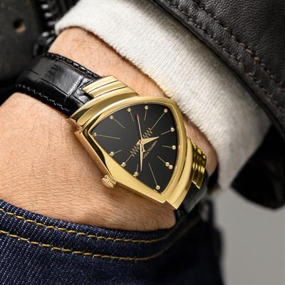 Hamilton Ventura Quartz 32mm x 50mm Erkek Kol Saati H24301731