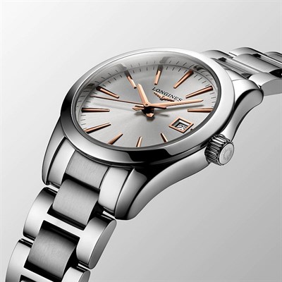 Longines Conquest Classic L2.286.4.72.6 Kadın Kol Saati