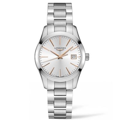 Longines Conquest Classic L2.386.4.72.6 Kadın Saati