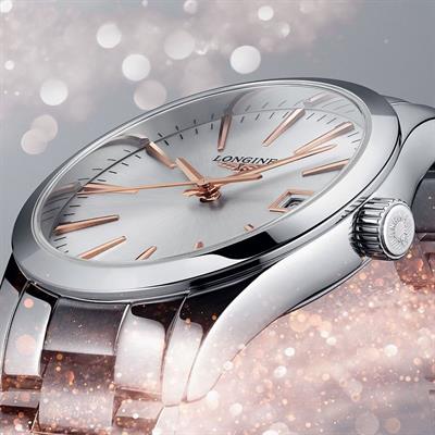 Longines Conquest Classic L2.386.4.72.6 Kadın Saati