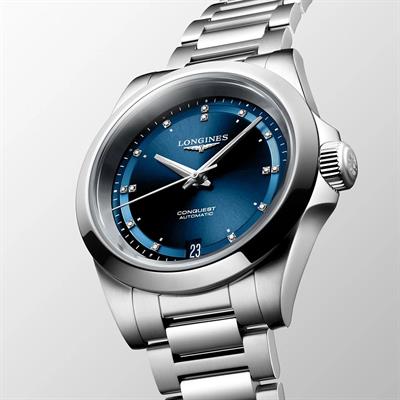 Longines Conquest L3.430.4.97.6 Pırlantalı Kadın Saati