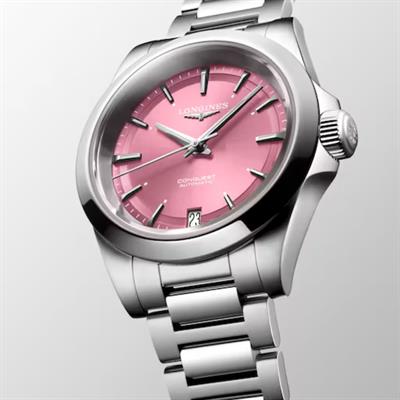 Longines Conquest  L3.430.4.99.6   Kadın Kol Saati 34mm 