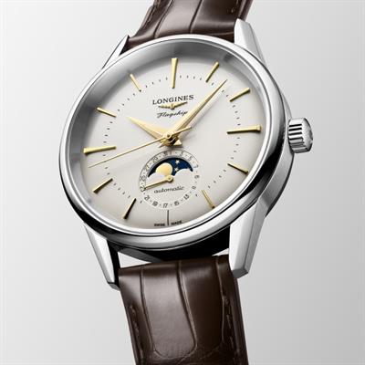 Longines Flagship Heritage Moonphase Erkek Kol Saati L4.815.4.78.2