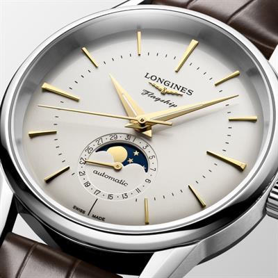 Longines Flagship Heritage Moonphase Erkek Kol Saati L4.815.4.78.2