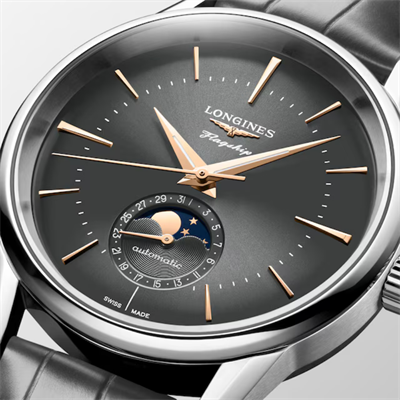 Longines Flagship Heritage Moonphase 38.50mm Erkek Saati L4.815.4.52.2 