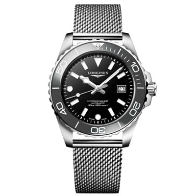 Longines HydroConquest 42mm L3.788.4.70.6 Siyah Kadran Erkek Saati – Marmaris Gold Center Yetkili Bayi