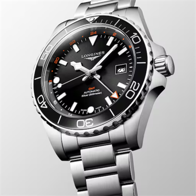 Longines HydroConquest 43mm GMT L3.890.4.56.6 Kol Saati