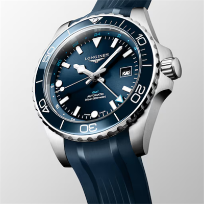 Longines HydroConquest 43mm GMT L3.890.4.96.9 Erkek Kol Saati