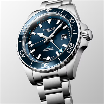Longines HydroConquest 43mm GMT L3.890.4.96.6 Erkek Kol Saati