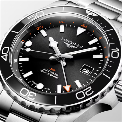 Longines HydroConquest 43mm GMT L3.890.4.56.6 Kol Saati