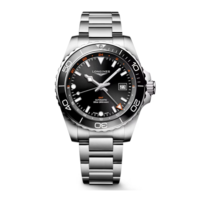 Longines HydroConquest 43mm GMT L3.890.4.56.6 Kol Saati