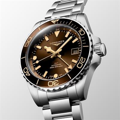 Longines HydroConquest GMT 41 mm L3.790.4.66.6 Automatic Erkek Saati