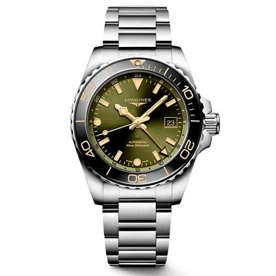 Longines HydroConquest GMT 41 mm L3.790.4.06.6 Automatic Erkek Saati