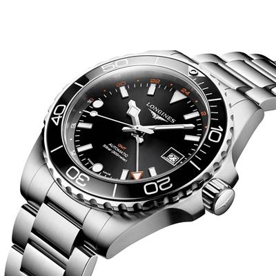 Longines HydroConquest GMT 41 mm L3.790.4.56.6 Automatic Erkek Saati