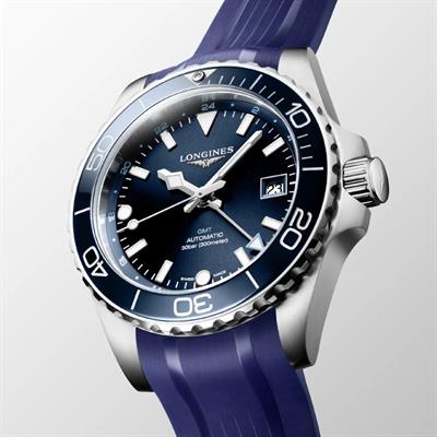 Longines HydroConquest GMT 41 mm L3.790.4.96.9 Automatic Erkek Saati