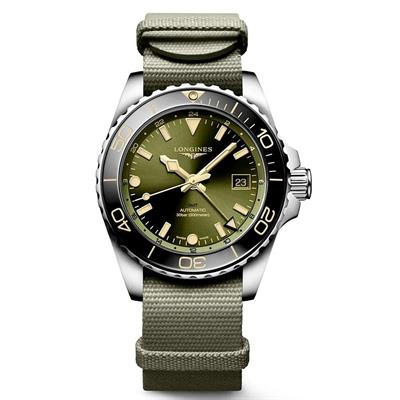 Longines HydroConquest GMT 41 mm L3.790.4.06.2 Automatic Erkek Saati