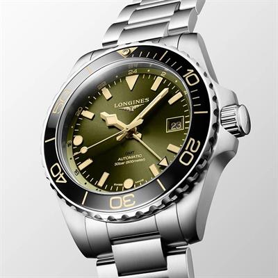 Longines HydroConquest GMT 41 mm L3.790.4.06.6 Automatic Erkek Saati