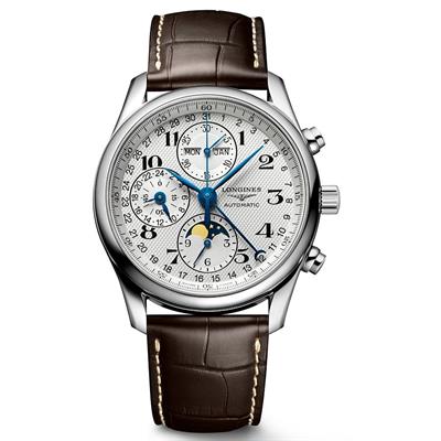 Longines Master Collection Moonphase Chrono 40mm L2.673.4.78.3 Erkek Saati 