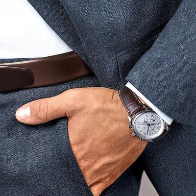 Longines Master Collection Moonphase Chrono 40mm L2.673.4.78.3 Erkek Saati 