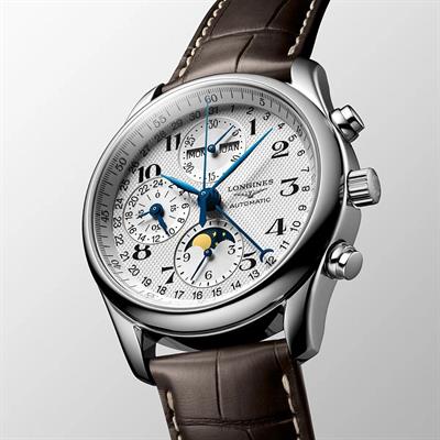 Longines Master Collection Moonphase Chrono 40mm L2.673.4.78.3 Erkek Saati 