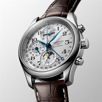 Longines Master Collection Moonphase Chrono 42mm L2.773.4.78.3 Erkek Saati