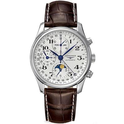 Longines Master Collection Moonphase Chrono 42mm L2.773.4.78.3 Erkek Saati