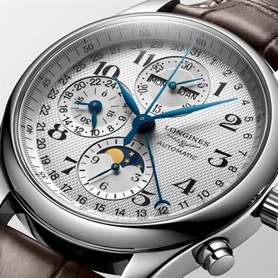 Longines Master Collection Moonphase Chrono 42mm L2.773.4.78.3 Erkek Saati