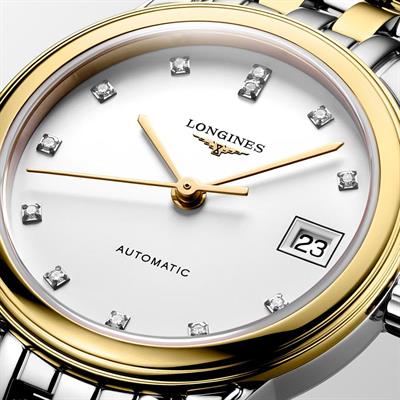 Longines Flagship 26mm Pırlantalı Bayan Kol Saati L4.274.3.27.7
