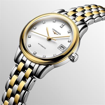 Longines Flagship 26mm Pırlantalı Bayan Kol Saati L4.274.3.27.7