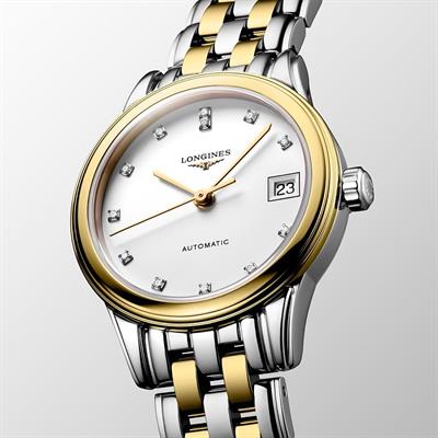 Longines Flagship 26mm Pırlantalı Bayan Kol Saati L4.274.3.27.7