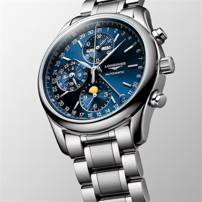 Longines Master Collection Chrono Moonphase 40mm Erkek Saati L2.673.4.92.6 