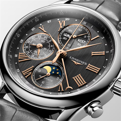 Longines Master Collection Chrono Moonphase 40mm Erkek Saati L2.673.4.61.2  