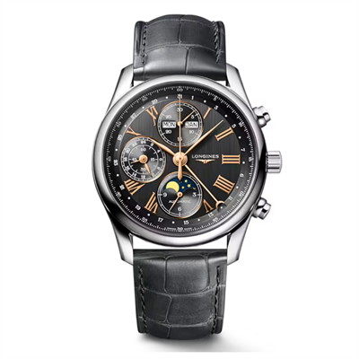 Longines Master Collection Chrono Moonphase 40mm Erkek Saati L2.673.4.61.2  
